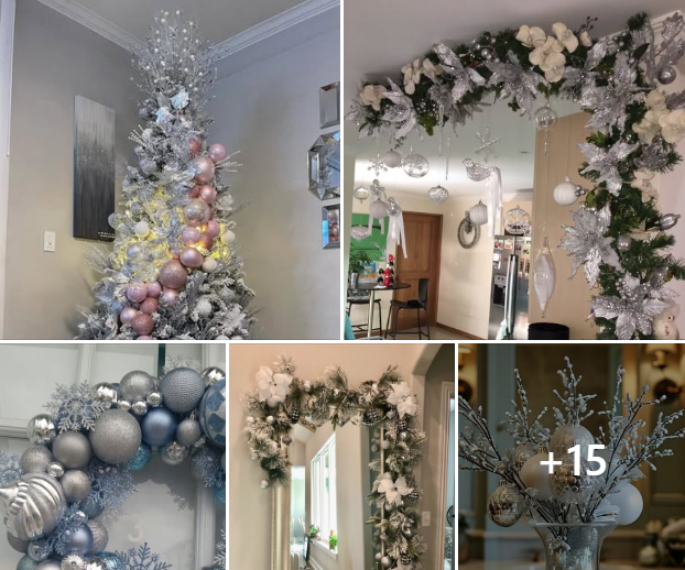 Christmas in Silver Tones: A Total Charm of Elegance